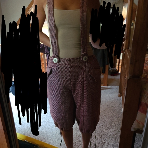 Nuvula lederhosen sz XS red. - Picture 2 of 6